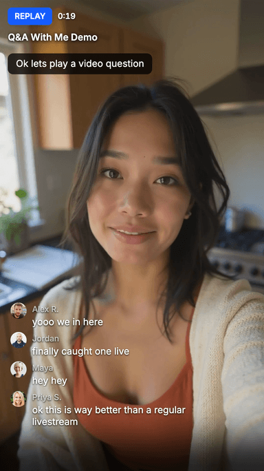Run an interactive Q&A demo in your browser